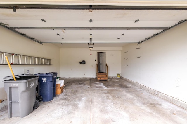 340 Hubbard Ave, Elgin, IL 60123 - garage featuring a garage door opener