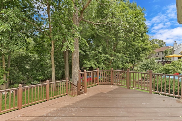 7612 Cascade Way, Gurnee, IL 60031 - view of deck