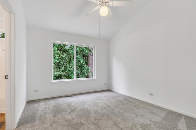 7612 Cascade Way, Gurnee, IL 60031 - unfurnished room with carpet flooring and ceiling fan