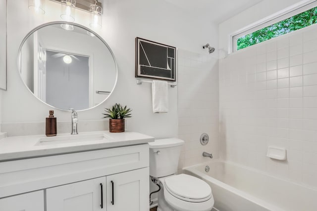 7612 Cascade Way, Gurnee, IL 60031 - full bathroom featuring vanity and shower / bath combination