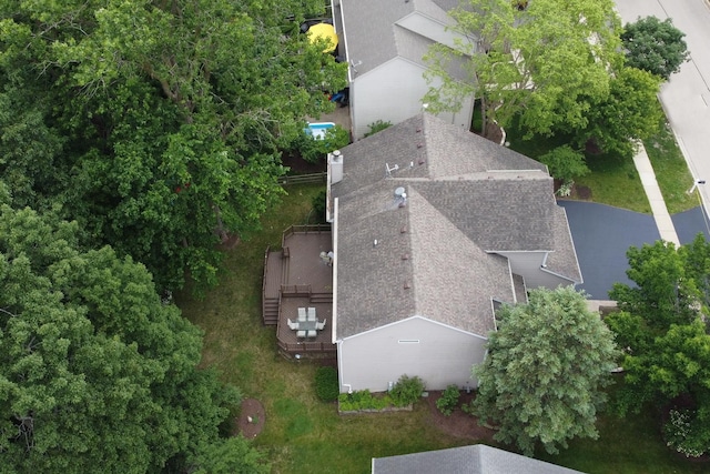 7612 Cascade Way, Gurnee, IL 60031 - aerial view of property and surrounding area