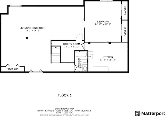 7612 Cascade Way, Gurnee, IL 60031 - view of property floor plan