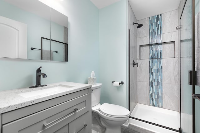 1792 Autumn Woods Ln, Romeoville, IL 60446 - bathroom with a stall shower and vanity