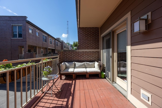 3457 N Whipple St, Chicago, IL 60618 - deck with an outdoor living space