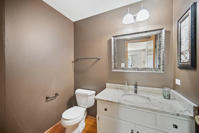 2870 Gannet Ln, New Lenox, IL 60451 - bathroom with vanity and wood finished floors