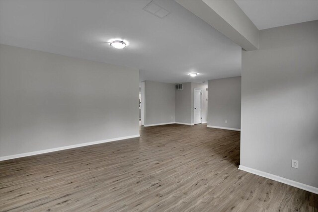549 Allen Ln, University Park, IL 60484 - unfurnished room featuring wood finished floors and baseboards