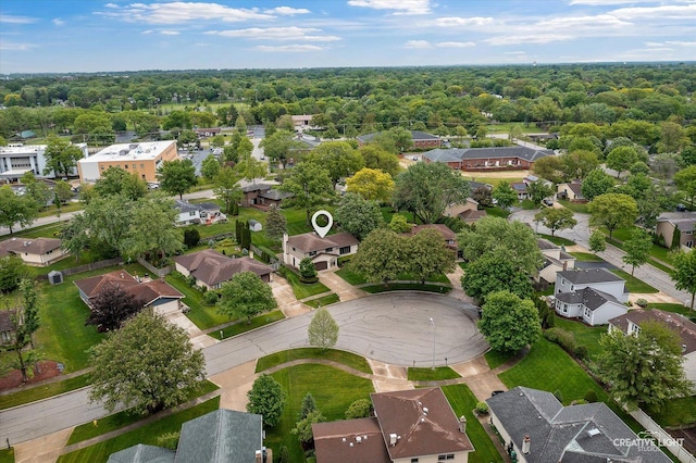 6841 Carpenter St, Downers Grove, IL 60516 - aerial perspective of suburban area
