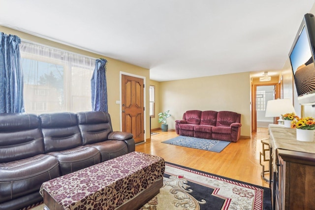 5800 Prospect Ave, Berkeley, IL 60163 - living area featuring wood finished floors