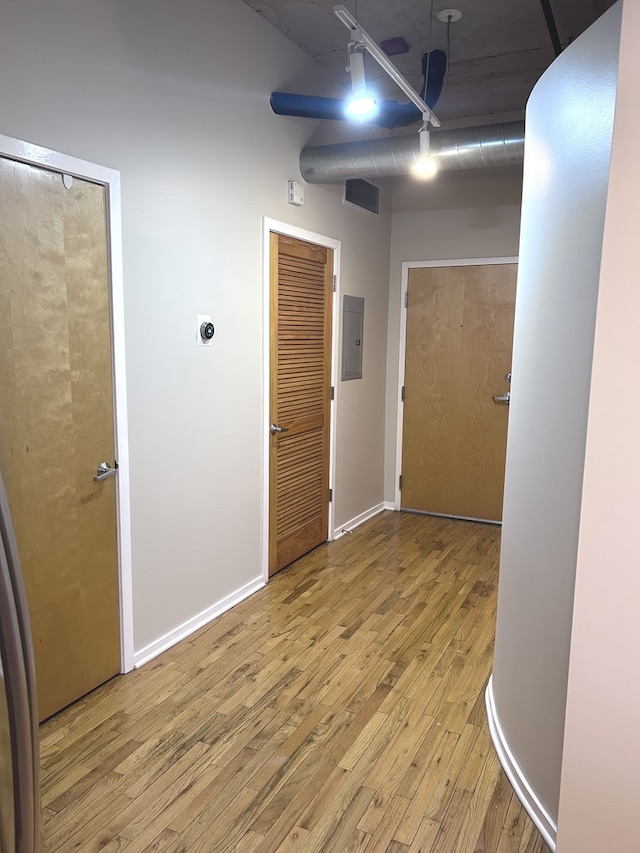 6 S Laflin St Unit 920, Chicago, IL 60607 - spare room featuring wood finished floors and electric panel