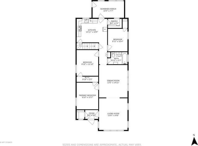 5404 W Henderson St, Chicago, IL 60641 - view of floor plan / room layout