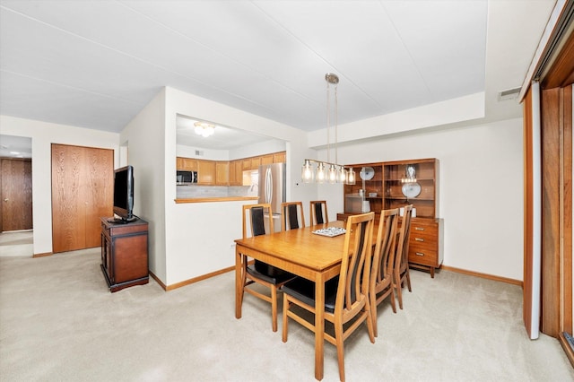 7515 Sheridan Dr Unit 1D, Willowbrook, IL 60527 - dining area with light colored carpet