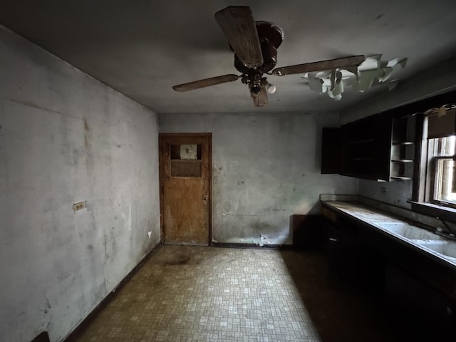 8371 S Baltimore Ave, Chicago, IL 60617 - kitchen with ceiling fan