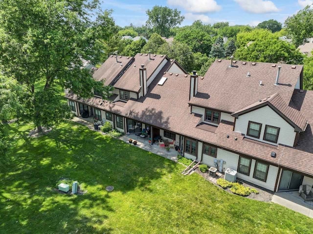 706 Brandon Pl, Wheeling, IL 60090 - aerial view of property and surrounding area