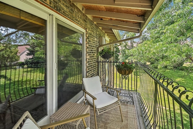 9S240 Lake Dr Unit 17-207B, Willowbrook, IL 60527 - view of balcony