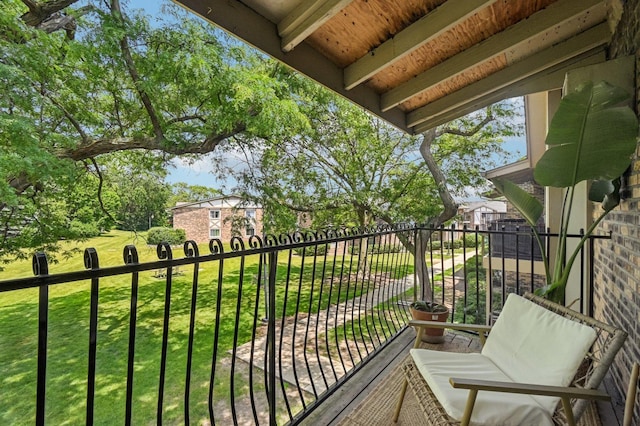 9S240 Lake Dr Unit 17-207B, Willowbrook, IL 60527 - view of balcony