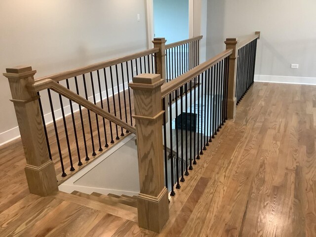 12415 Foxborough Dr, Mokena, IL 60448 - stairs featuring wood finished floors