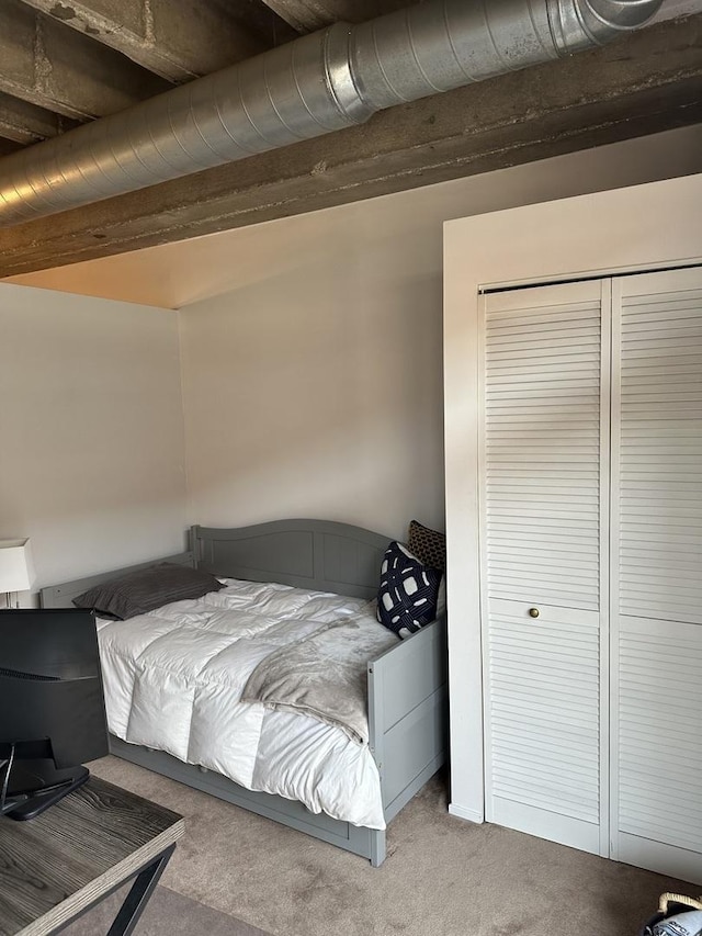 811 S Lytle St Unit 108, Chicago, IL 60607 - carpeted bedroom featuring a closet