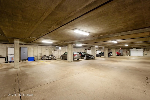 12900 W Heiden Cir Unit 4304, Lake Bluff, IL 60044 - parking deck with a wall unit AC