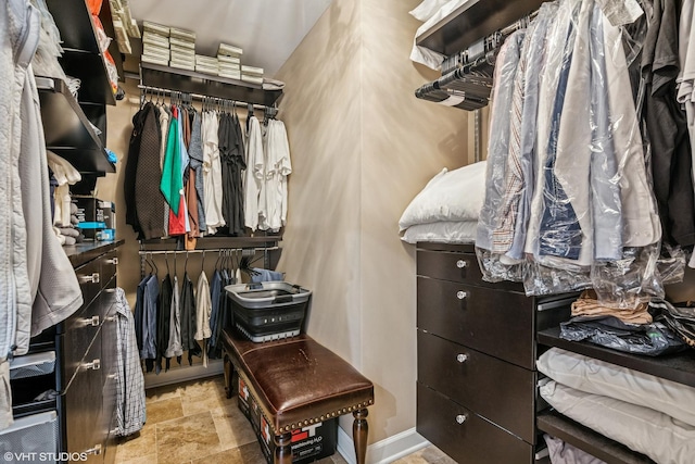 24650 Lincolnway St, Plainfield, IL 60544 - walk in closet with stone finish flooring