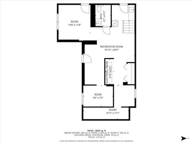 566 Raymond St, Elgin, IL 60120 - view of floor plan / room layout