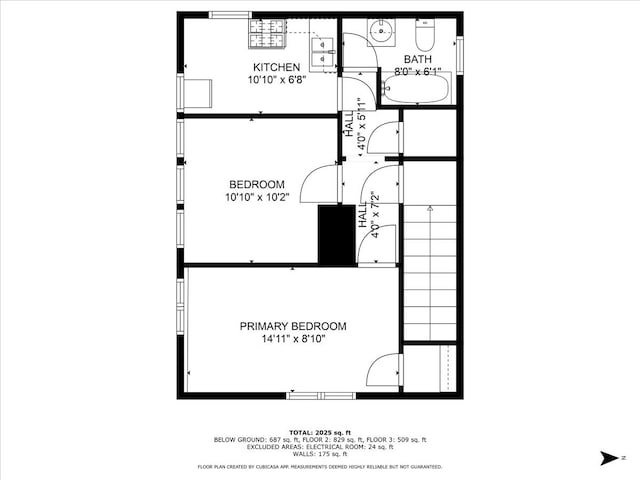 566 Raymond St, Elgin, IL 60120 - view of home floor plan