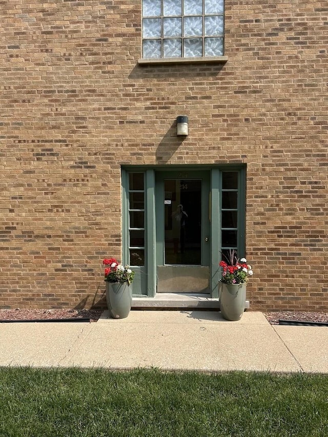 214 S Oak Park Ave Unit 2, Oak Park, IL 60302 - view of exterior entry featuring brick siding