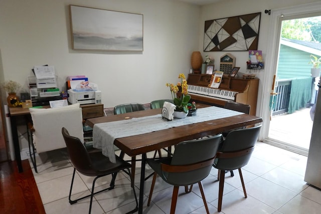 505 Woodmoor Dr, Round Lake Beach, IL 60073 - dining room with light tile patterned flooring