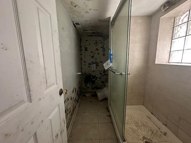 4131 N Monticello Ave, Chicago, IL 60618 - bathroom with a shower stall