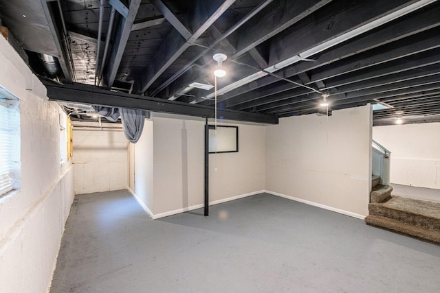 1502 N 34th Ave, Melrose Park, IL 60160 - below grade area with stairway