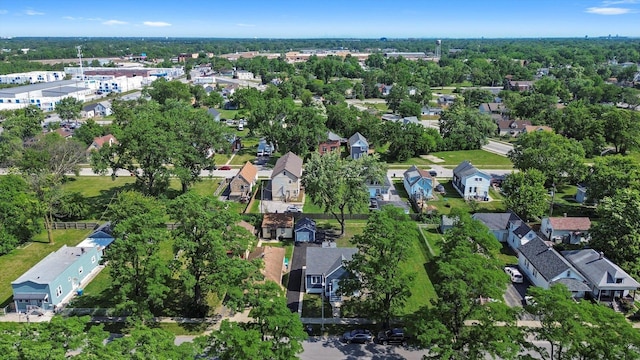 536 E 155th St, Phoenix, IL 60426 - aerial view of property's location with nearby suburban area and a tree filled landscape
