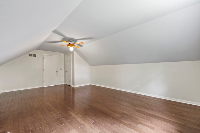 4293 W Rockton Rd, Rockton, IL 61072 - bonus room with wood finished floors, ceiling fan, and lofted ceiling