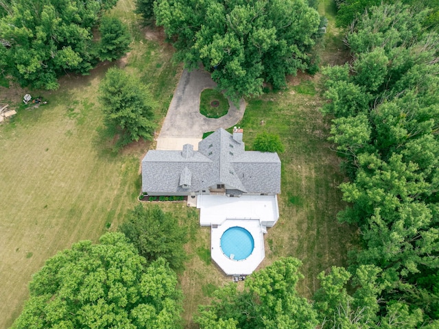 4293 W Rockton Rd, Rockton, IL 61072 - view of property location featuring a pool area