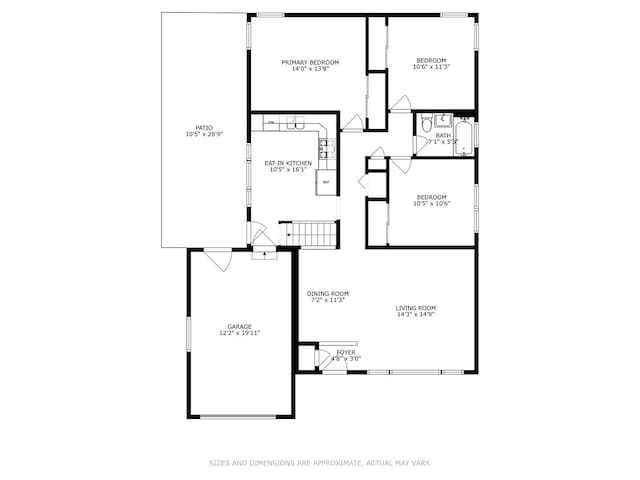 630 Wesley Dr, Park Ridge, IL 60068 - view of home floor plan