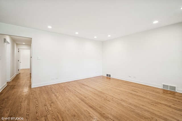 630 Wesley Dr, Park Ridge, IL 60068 - unfurnished room featuring recessed lighting and wood finished floors