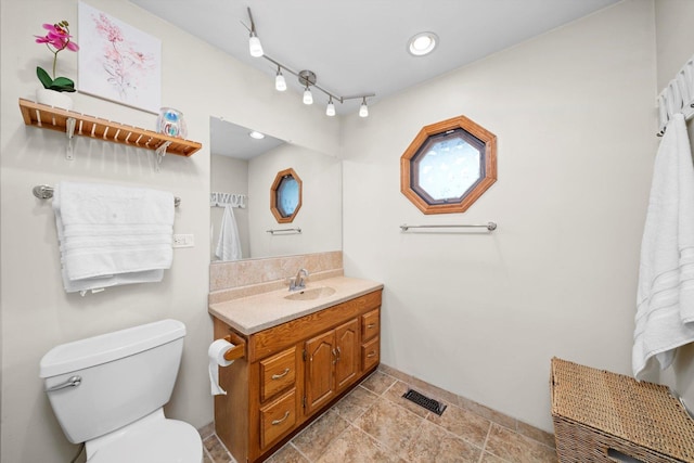 8950 S 84th Ave, Hickory Hills, IL 60457 - bathroom with vanity and toilet
