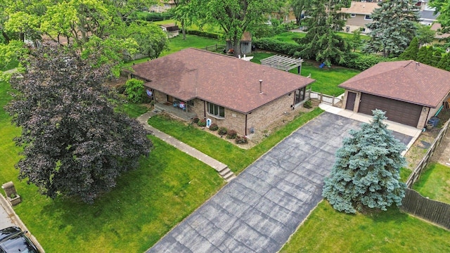 8950 S 84th Ave, Hickory Hills, IL 60457 - view from above of property