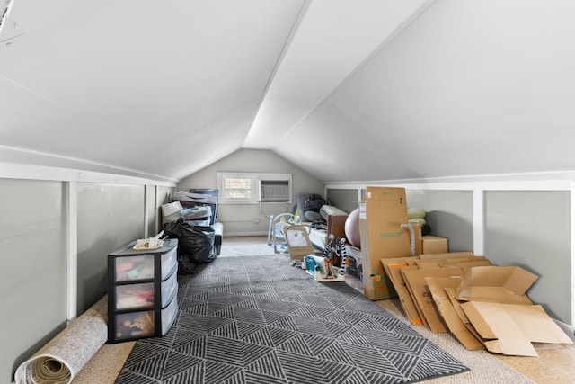2417 Crosby St, Rockford, IL 61107 - bonus room featuring lofted ceiling and carpet floors