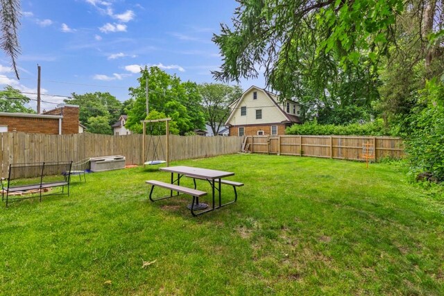2417 Crosby St, Rockford, IL 61107 - view of fenced backyard