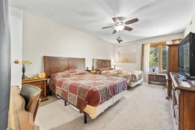 720 Saint Andrews Ln Unit 6, Crystal Lake, IL 60014 - bedroom featuring carpet and a ceiling fan