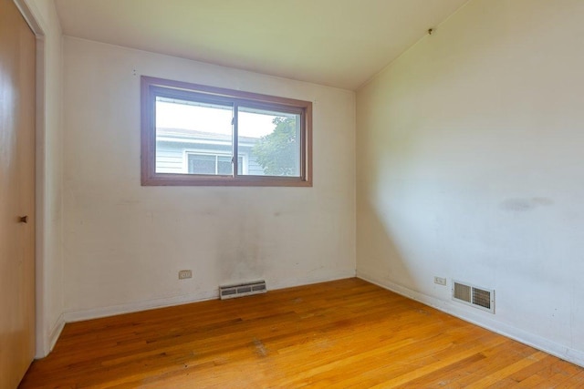 8429 Mason Ave, Morton Grove, IL 60053 - empty room featuring light wood-style flooring and baseboards