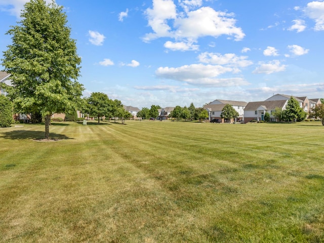 4231 Savoy Ln Unit 4231, Mchenry, IL 60050 - view of grassy yard with a residential view