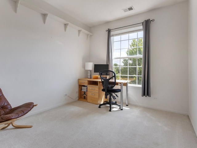 4231 Savoy Ln Unit 4231, Mchenry, IL 60050 - office with light carpet and beam ceiling