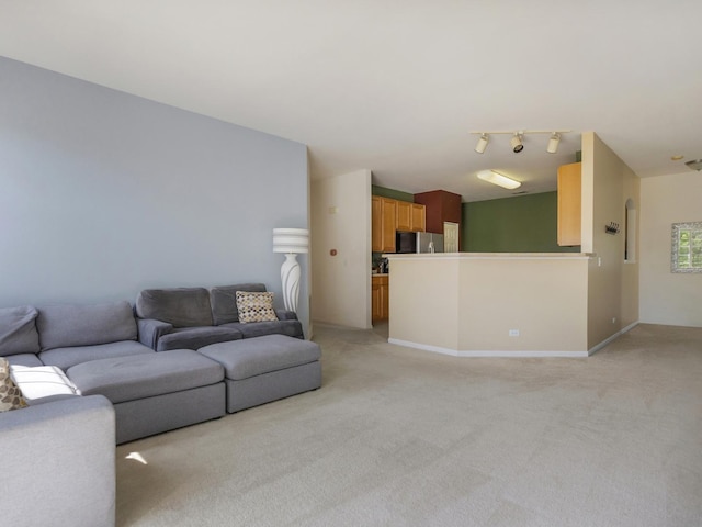 4231 Savoy Ln Unit 4231, Mchenry, IL 60050 - living room with light carpet and baseboards