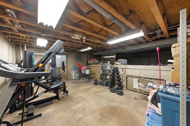 1004 Evergreen Dr, Carol Stream, IL 60188 - unfinished below grade area featuring electric panel