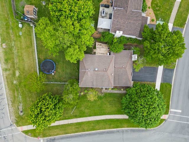 1004 Evergreen Dr, Carol Stream, IL 60188 - aerial view
