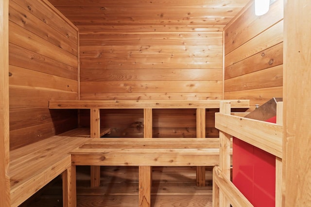 937 Braeburn Rd, Inverness, IL 60067 - sauna / steam room featuring wooden walls and wooden ceiling