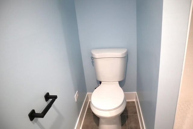 8346 S Baltimore Ave, Chicago, IL 60617 - bathroom with toilet and tile patterned flooring