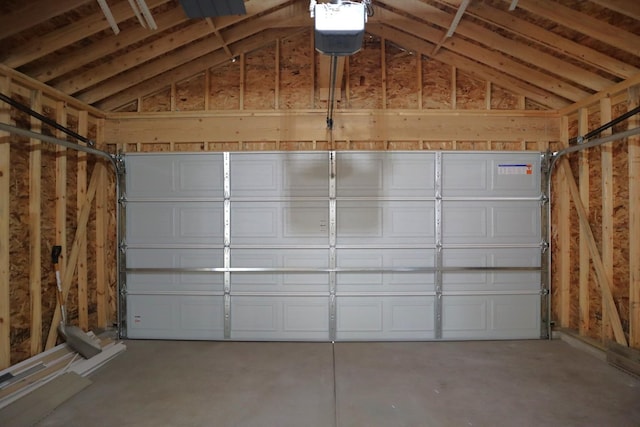 8346 S Baltimore Ave, Chicago, IL 60617 - garage featuring a garage door opener