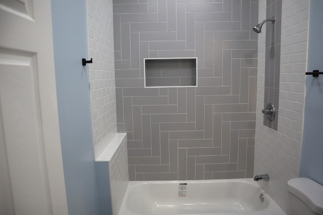 8346 S Baltimore Ave, Chicago, IL 60617 - full bathroom featuring toilet and tub / shower combination