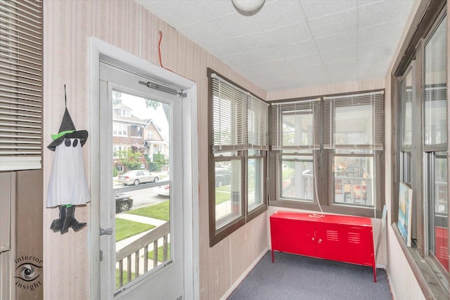 5716 W 64th Pl, Chicago, IL 60638 - sunroom featuring healthy amount of natural light and carpet